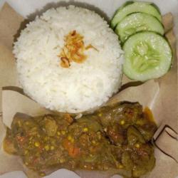 Nasi Rica Rempelo Ati Pedas