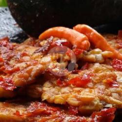 Tempe Geprek Sambal