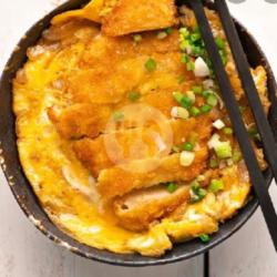 Chicken Katsu Don With Rice