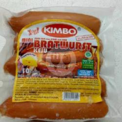 Sosis Sapi Kimbo Bratwurst Keju 500 Gr