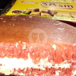 Setengah Keju Setengah Coklat Wijen Red Velvet Biasa