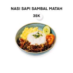 Nasi Sapi Sambal Matah