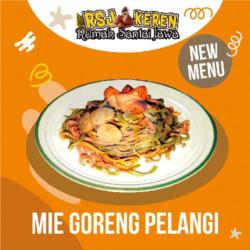 Mie Pelangi Goreng