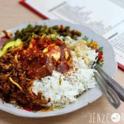 Nasi Campur Telur   Es Teh