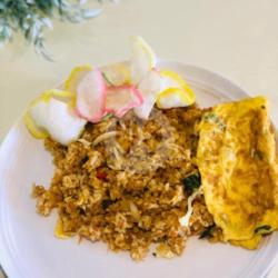 Nasi Goreng Kebuli Telur Dadar