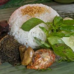 Nasi Babat Iso Penyet Sambel Bawang