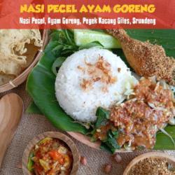 Nasi Pecel Ayam Goreng
