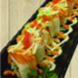 Spicy Cheese Salmon Crunchy Roll L