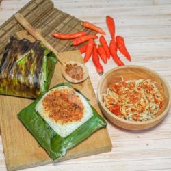 Nasi Bakar Ayam Sambel Korek