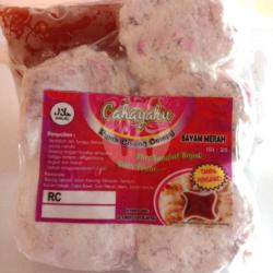 Rujak Cireng Crispy Bayam Merah ( Frozen)