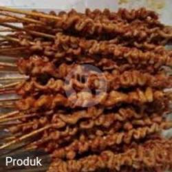 Sate Usus Ayam Goreng