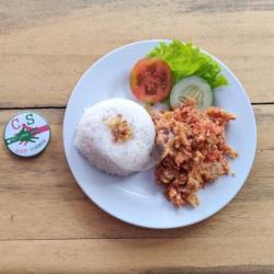 Nasi Ayam Gebuk Sambal Special