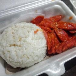 Nasi Sosis Gongso