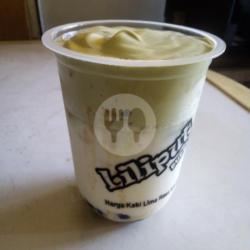 Dalgano Green Tea Boba Reguler