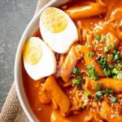 Rabokki Topokki   Sosis   Egg