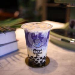 Taro Gemini - Cheese Cream   Boba