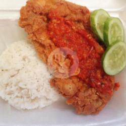 Nasi Telor Geprek Crispy Sambal Bue