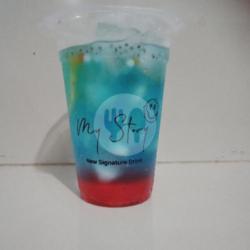 Blue Blood Mocktail