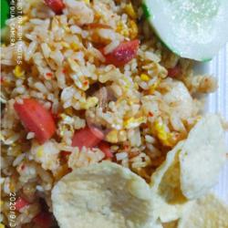 Nasi Goreng Pete Seafood (gak Pedas)