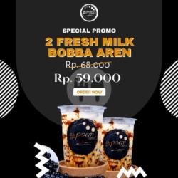 2 Fresh Milk Bobba Aren