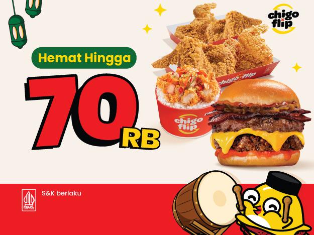 Chigo X Flip Burger, Lotte Mall Bintaro - GoFood