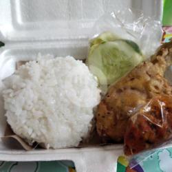 Nasi Penyet Paha