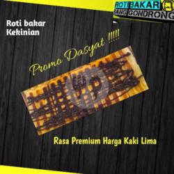 Roti Bakar  Glaze Coklat Dark Choco (m)