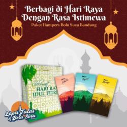 Paperbag Hampers Lebaran Khusus Bolu/brownies Free Ucapan