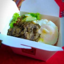 Rice Box Telur Ceplok Cabe Hijau Padang