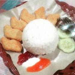 Nasi   Naget