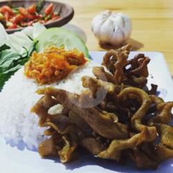 Sego Sambel Usus Ayam