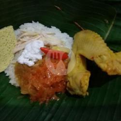 Nasi Liwet Ayam Suwir Sayap