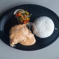 Ayam Lumer Saus Keju