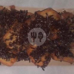 Pisang Goreng Topping Coklat