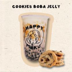 Wafer Milk Cookies Boba Jelly