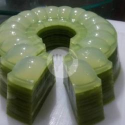 Puding Kelapa Pandan