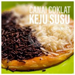 Roti Canai Coklat Keju Susu