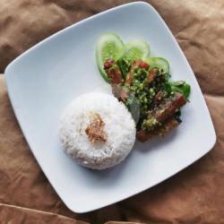 Paket Nasi Ikan Jambal Cabe Ijo