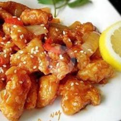 Ayam Crispy Saus Lemon Tanpa Nasi