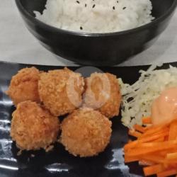 Bento Cheesy Chicken Meatball