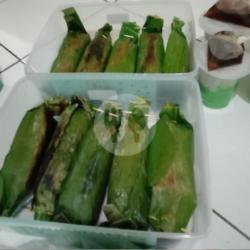 Nasi Bakar Asin Cumi