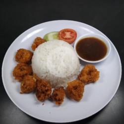 Nasi Cumi Teriyaki   Sirup