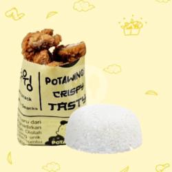 Paket Nasi Karaage Medium