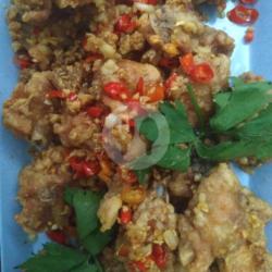 Ayam Goreng Garlic (ayam Goreng Kering   Bawang Putih, Jahe, Cabe Rawit)