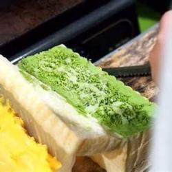 Roti Bakar Blueberry -blueberry Susu