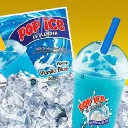 Pop Ice Es Blender Flavour Vanilla Blue