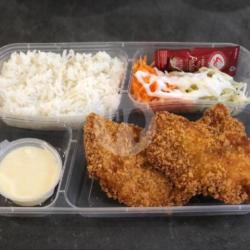 Chicken Katsu Nasi Cheese ( Kraft )