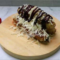 Pisang Bakar Keju Selai Blueberry