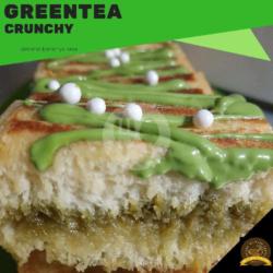 Greentea Crunchy   Kacang