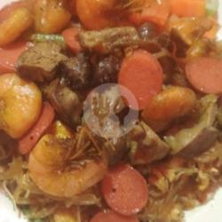 Bihun Goreng / Rebus Seafood Udang Sosis